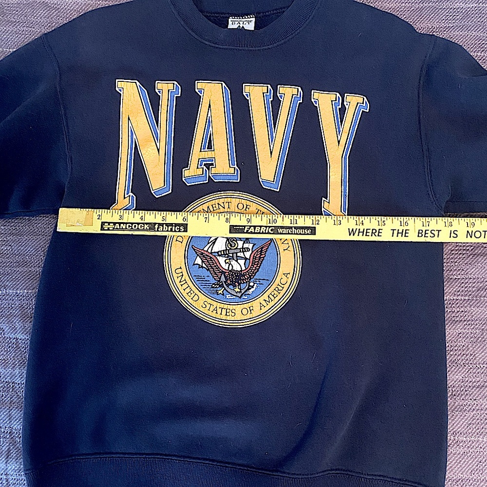 Vintage 70s GALT Dark Navy crewneck.